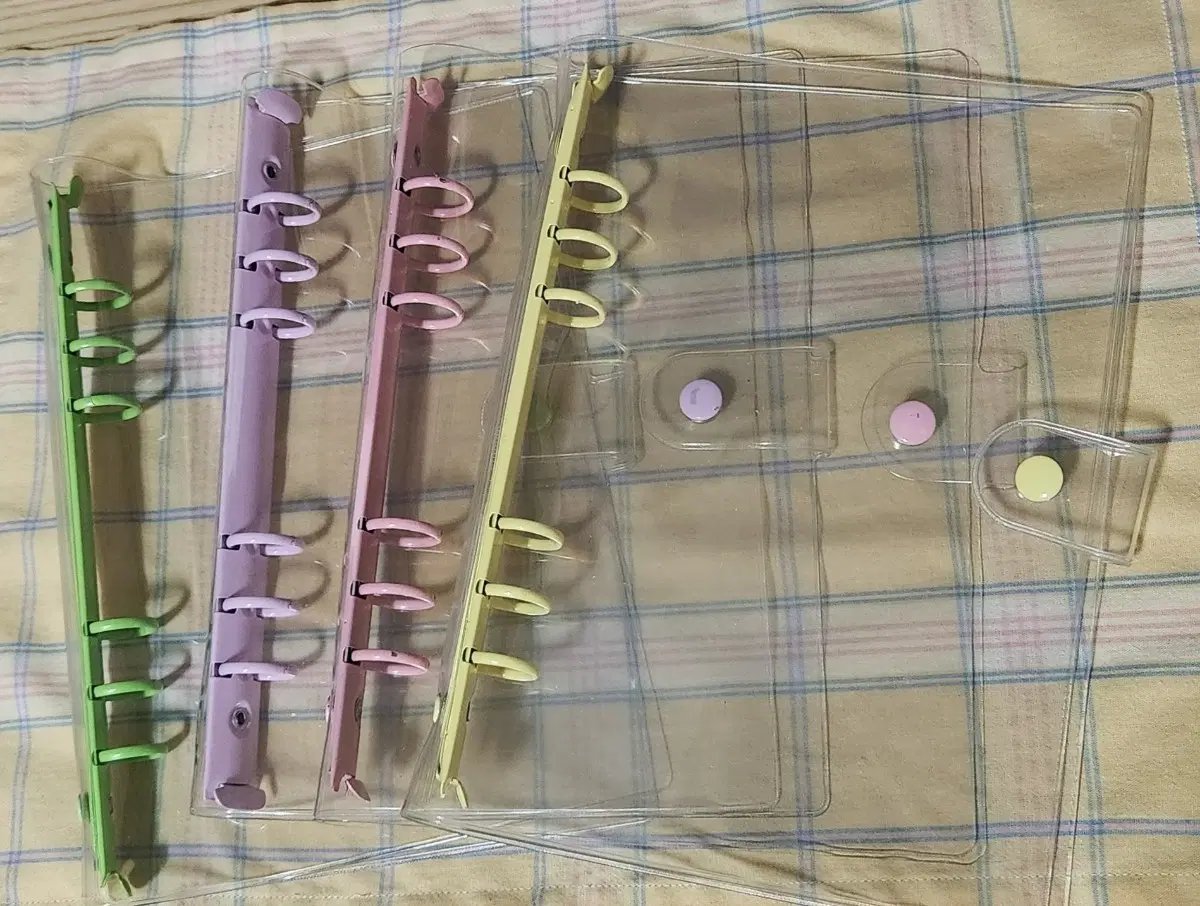 A5 6공 PVC 투명바인더 포카바인더 판매
