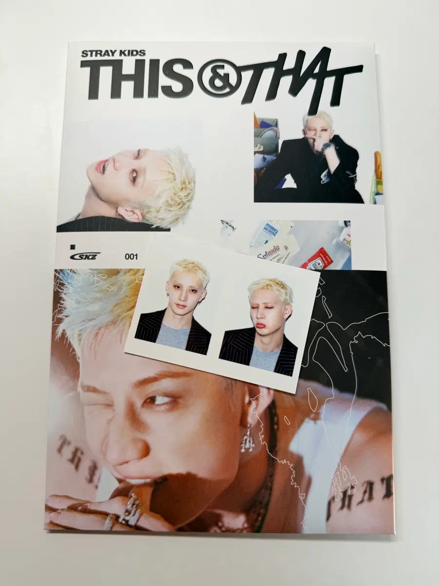 스트레이 키즈 디스앤댓 & ver. 방찬 개봉앨범+증사 포토