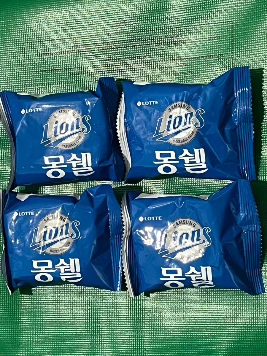 롯데 KBO 삼성 라이온즈 몽쉘 4개