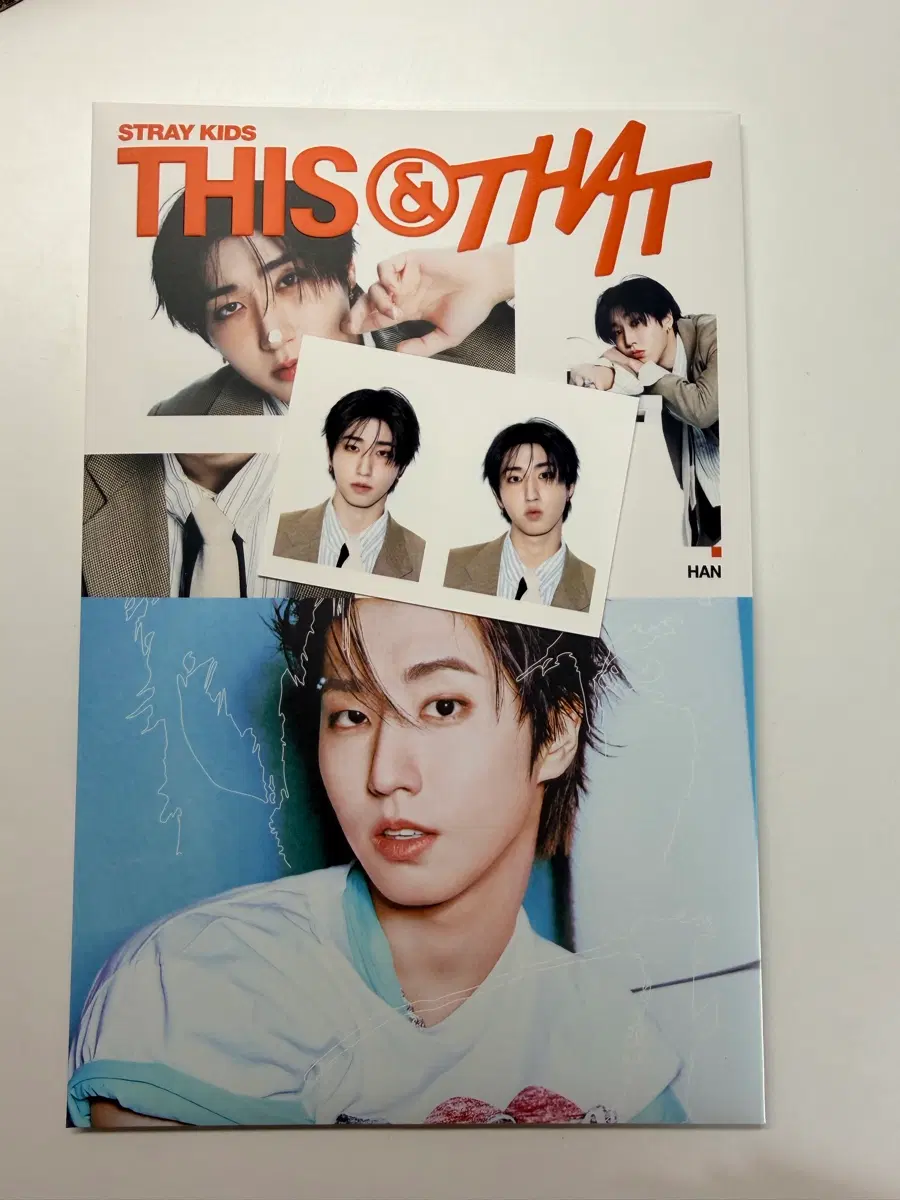 스트레이 키즈 디스앤댓 & ver. 한지성 개봉앨범+증사 포토