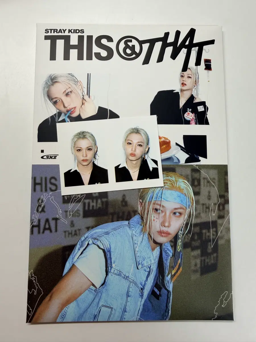 스트레이 키즈 디스앤댓 & ver. 필릭스 개봉앨범+증사 포토