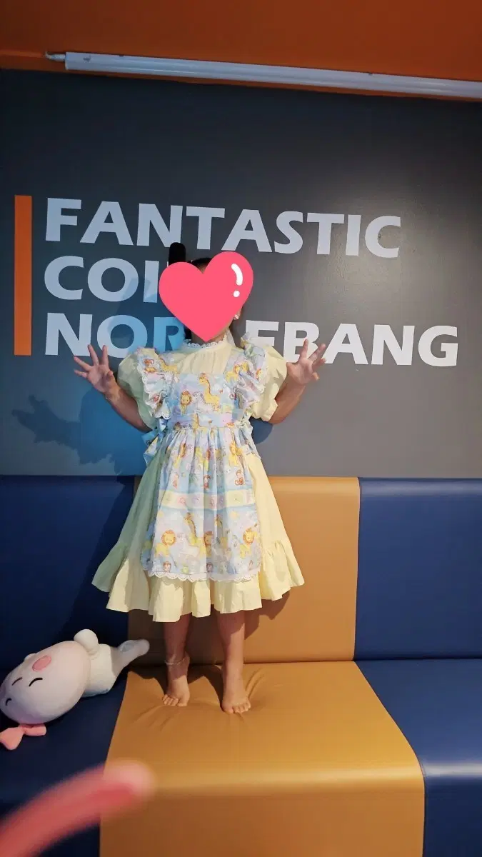 동물 와글와글 핸드메이드원피스 4-6세추천