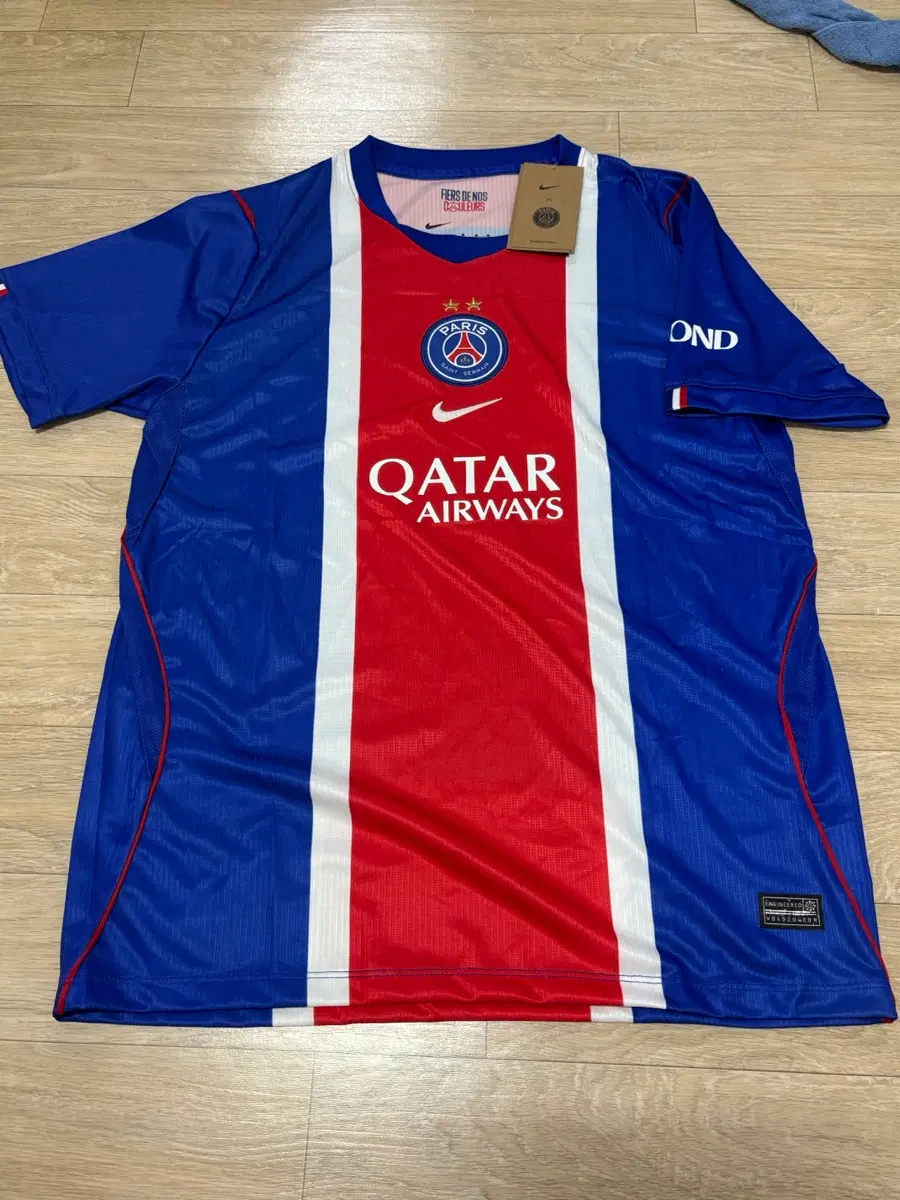 26/27 PSG 파리 생제르맹 홈 유니폼 반팔 축구 저지