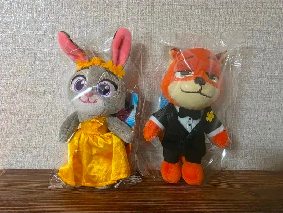 주토피아 주디 닉 인형&피규어