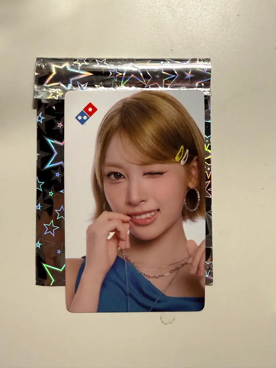 도미노피자 포토카드 메이 리브랑 교환원해요