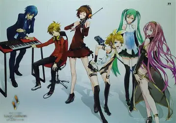 EXIT TUNES redjuice Vocaloanthems B2 포스터