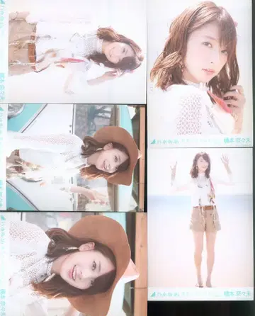 노기자카46 WEBSHOP 한정판 하시모토 나나미 맨발로 SUMMER MV 선발ver. 5종 컴프