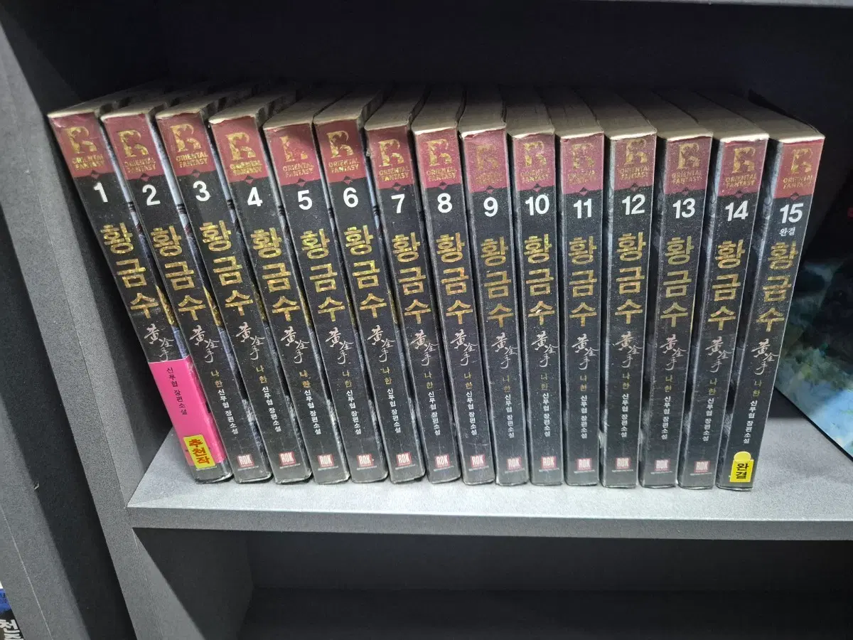 황금수(나한신무협소설)1~15완 교도소추천도서