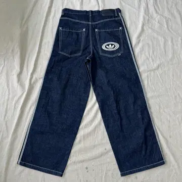 아디다스 90s 얼터너티브 자수 데님팬츠 32