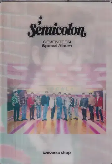 SEVENTEEN Semicolon THE8 렌티큘러 스탠드 카드