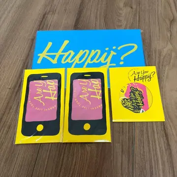ARASHI LIVE TOUR Are you Happy? 굿즈