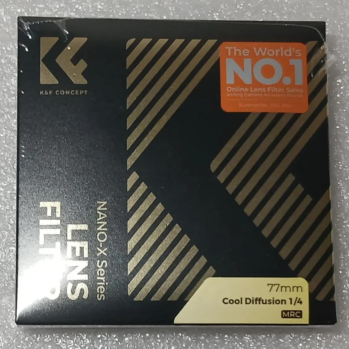 K&F Concept NANO-X 77mm 쿨 디퓨전 1/4 필터 (새상품) AGC Japan Glass