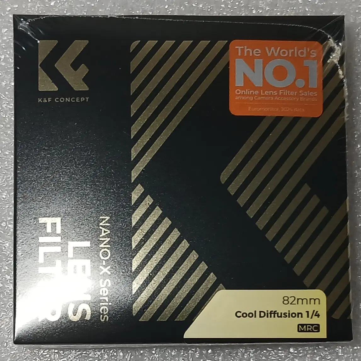 K&F Concept NANO-X 82mm 쿨 디퓨전 1/4 필터 (새상품) AGC Japan Glass