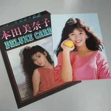 혼다 미나코 디럭스 카드 당시 물건