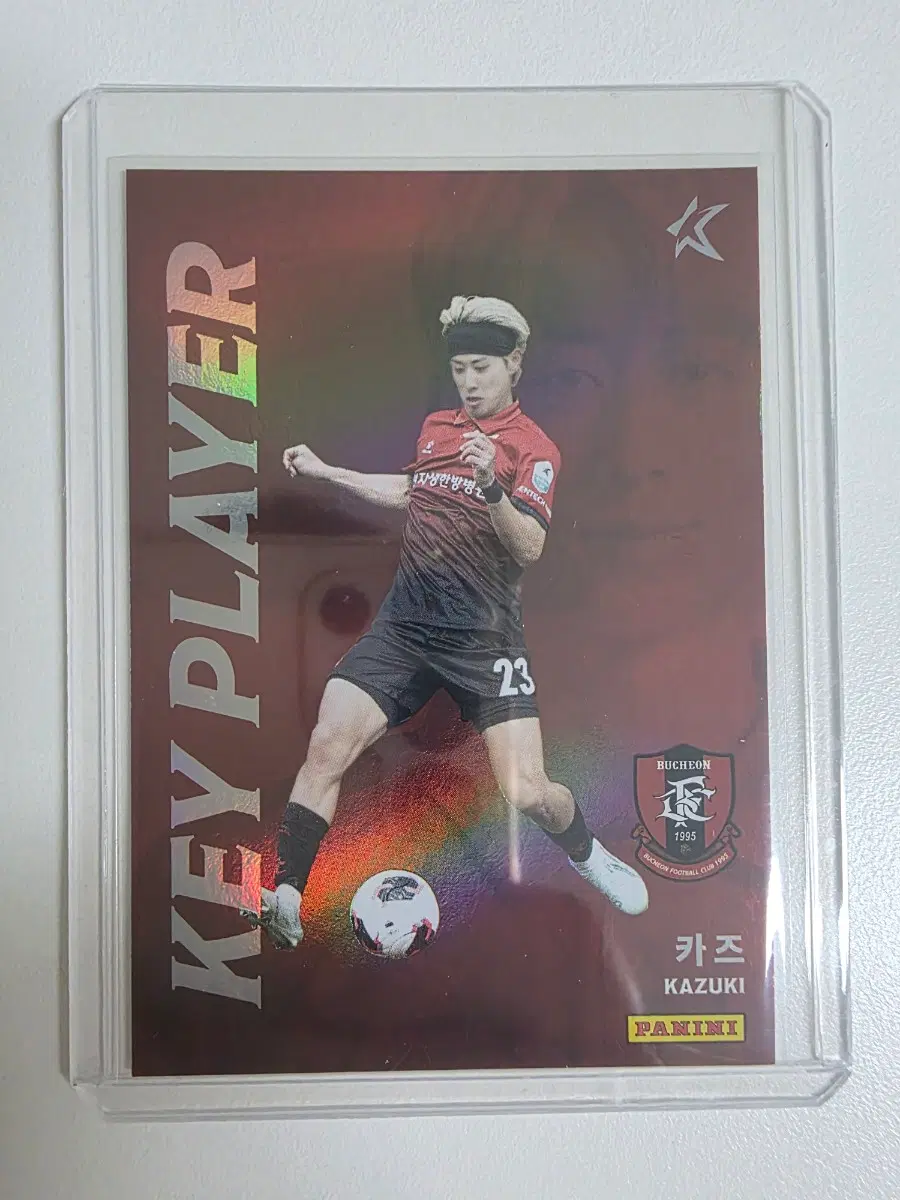 2026 k리그 파니니 카즈 키플레이어 카드 부천fc