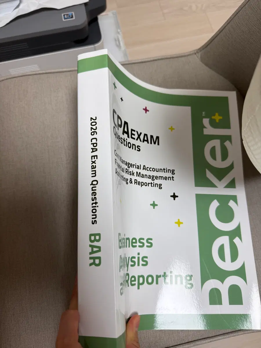 (새상품)Becker CPA 2026 시험 문제집 BAR (passmaster 미포함)