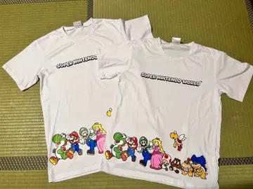 USJ 닌텐도 월드 마리오 티셔츠 L.XL 2장 세트