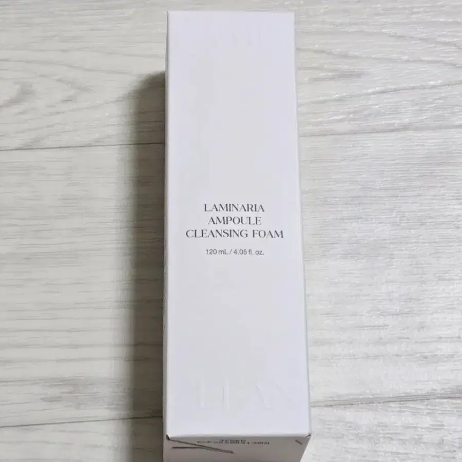 (새제품) 션리 다시마 앰플 클렌징폼 120ml