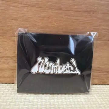 Number_i 핀 배지 핀즈