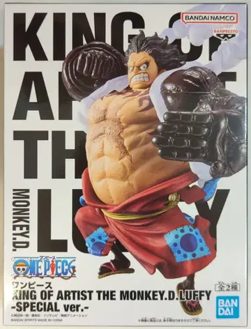 BANDAI SPIRITS KING OF ARTIST THE MONKEY.D.LUFFY SPECIAL ver. 루피 SPECIAL ver./바운드맨/A