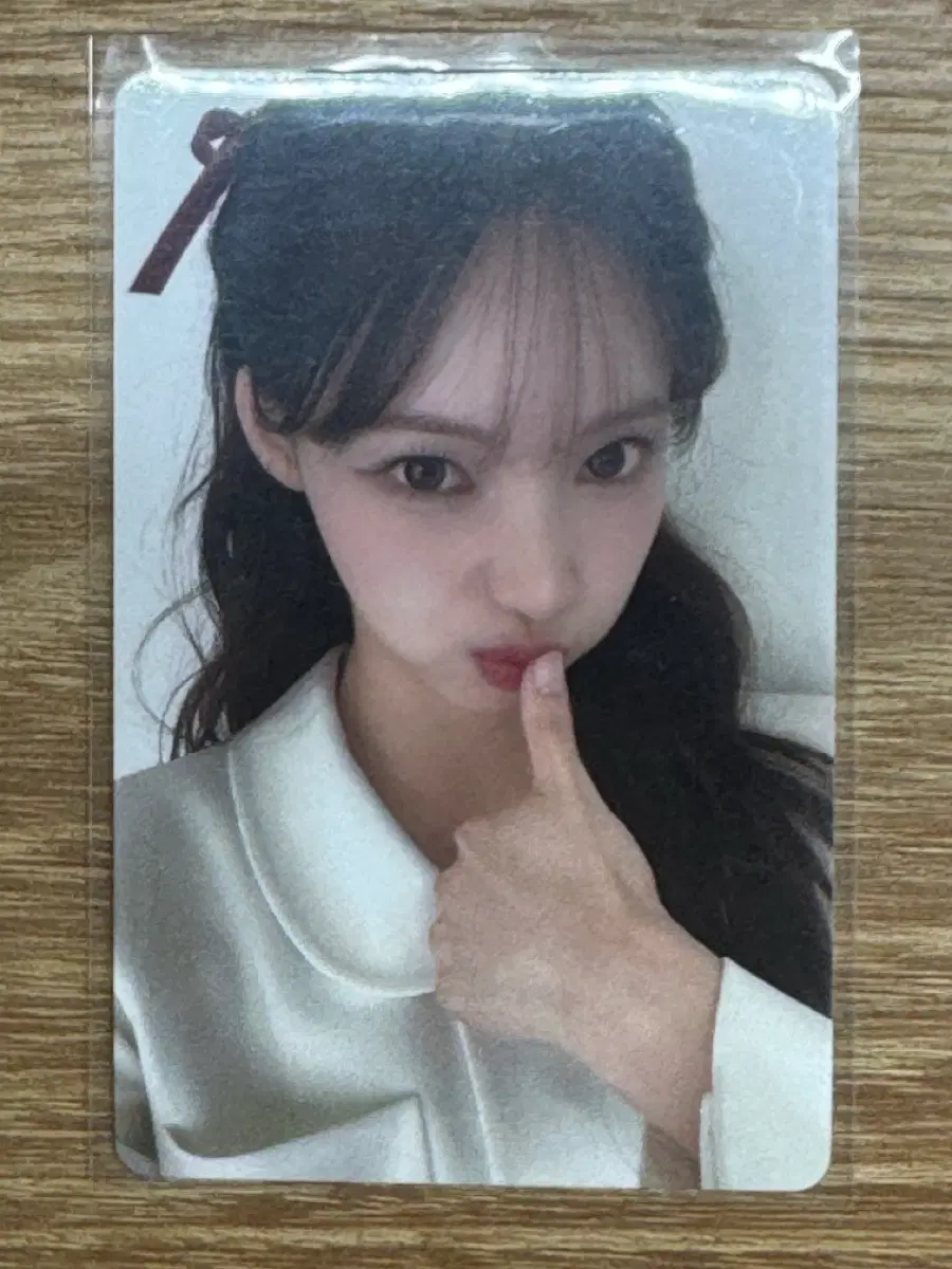 리센느 원이 글로우업 밀리언뮤직 미공포 포토카드