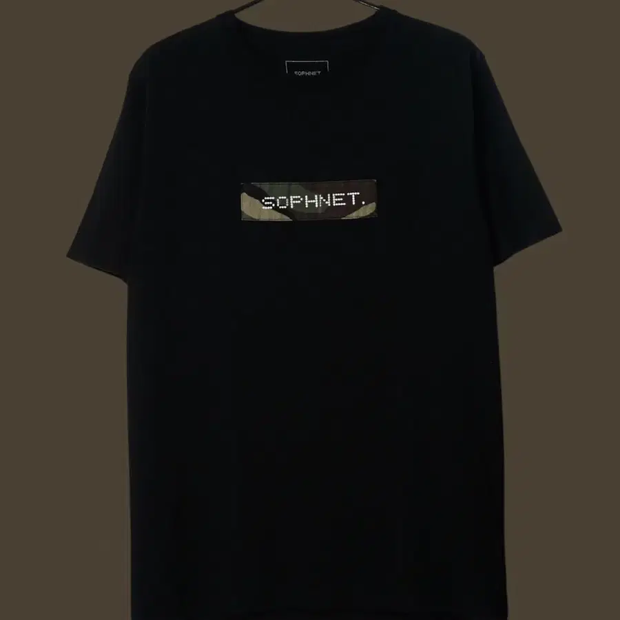SOPHNET 소프넷 카모 로고 티셔츠