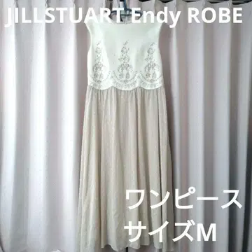 JILLSTUART 꽃무늬 자수 도킹 원피스