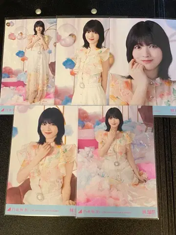 노기자카46 하야시 루나 결성 15주년 기념 브로마이드 5종 컴프