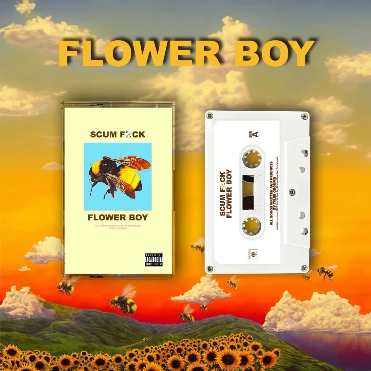 타일러 더 크리에이터 Flower Boy 카세트 테이프
