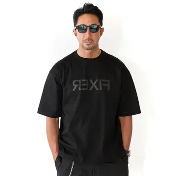 새상품 FIXER 피크서 오버 사이즈 티셔츠 요시마사 호시바 블랙 L
