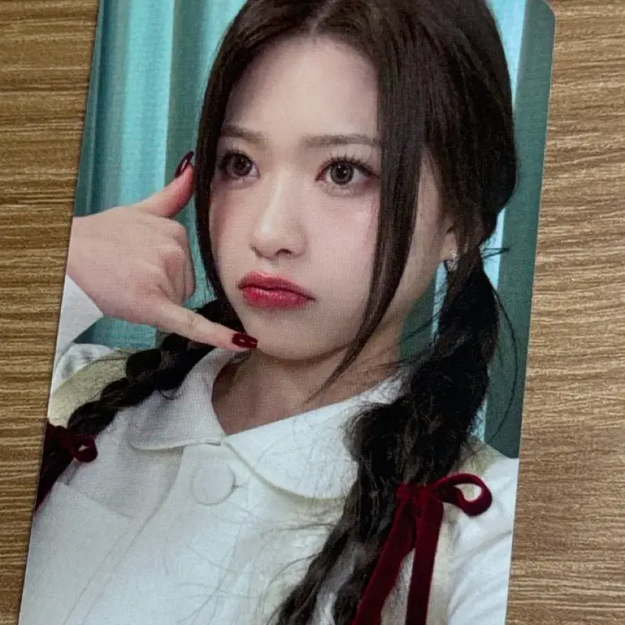 리센느 제나 글로우업 애플뮤직 대면 미공포 포토카드