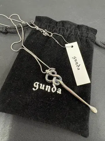 gunda 건담 스텔스 실버 목걸이 STEALTH 50cm