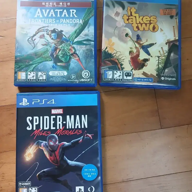 PS5 아바타, PS4 잇테이크스투 게임 타이틀 2종
