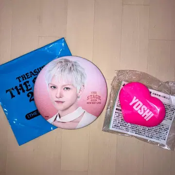 treasure THE STAGE 캔뱃지 캡슐 토이 요시