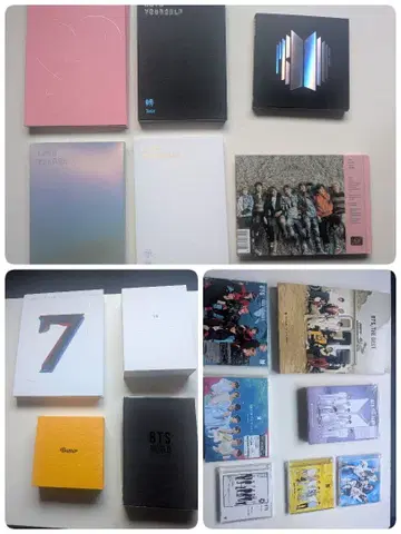 추가 BTS 앨범 CD DVD 묶음 판매