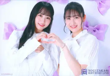 노기자카46 2024년 3월 랜덤 브로마이드 이치노세 미쿠/무카이 하즈키 12주년 기념 2shot ver. 3