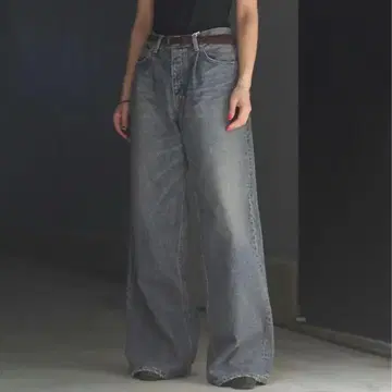 dairiku 25AW Wide Vintage Denim Pants