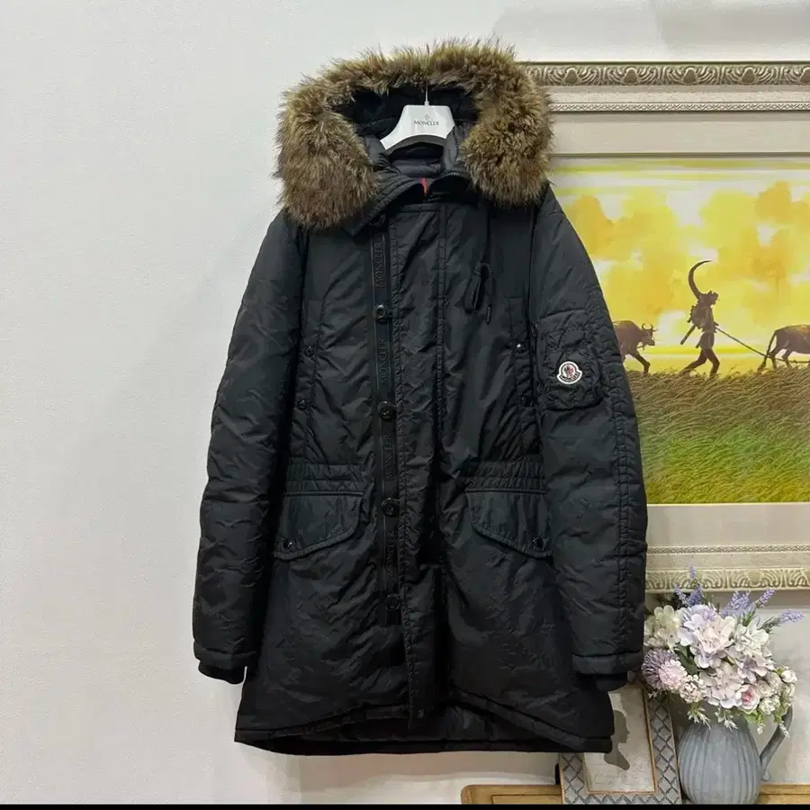 몽클레어 아자 후드패딩