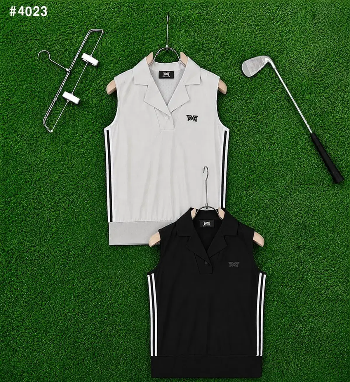 [PXG] PXG 여성용 카라 슬리브리스 베스트