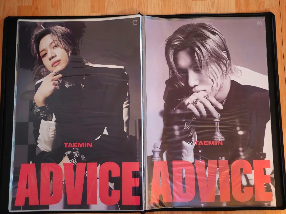 [set] 태민 advice 앨범 포스터 2종