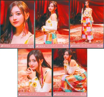 노기자카46 2026년 1월 브로마이드 이노우에 와카 비리야니 MV 5장 세트