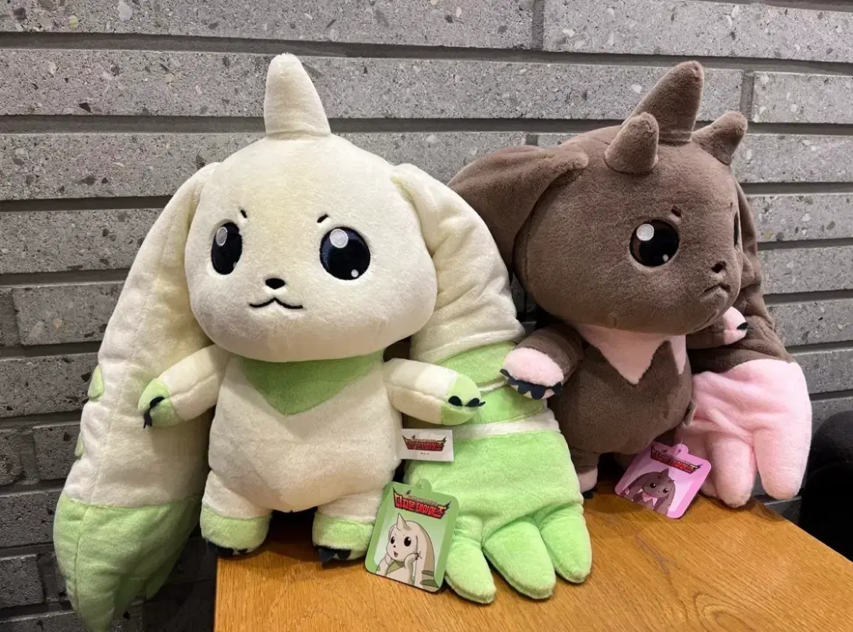 (특가)디지몬 로프몬 인형, 디지몬 테리어몬 / 25cm,2개