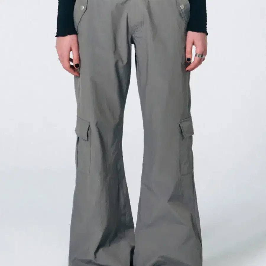 스컬프터 Bootscut Cargo Pants Gray