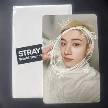 RUN IT POPUP 특전 트레이딩 카드 양면 방찬 straykids 스키즈