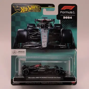 MATTEL HOTWHEELS PREMIUM 메르세데스-AMG 페트로나스 포뮬러 원 팀 (#63 조지 러셀) JBM18