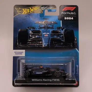 MATTEL HOTWHEELS PREMIUM HOTWHEELS Williams Racing-FW46(#23Alex Albon ) JBM15