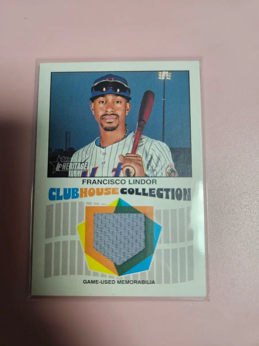메츠)프란시스코 린도어 2026 Topps 저지 카드