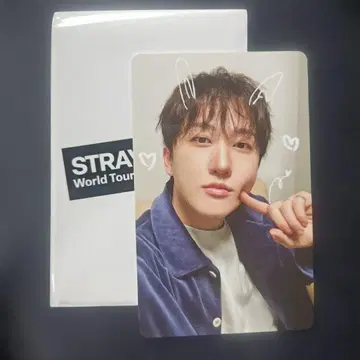 RUNIT POPUP 특전 트레이딩 카드 양면 창빈 straykids 스키즈