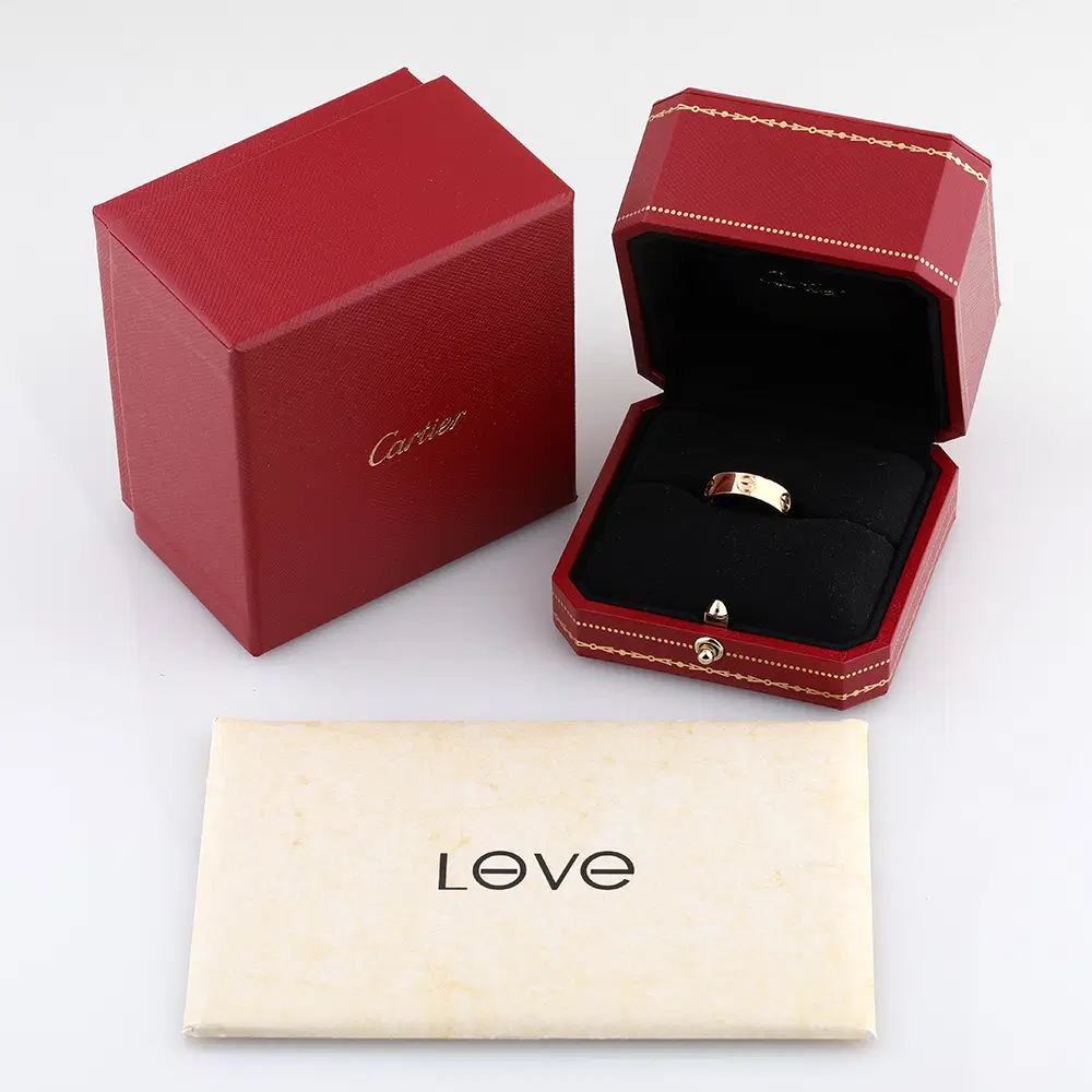 까르띠에 러브링 18K 골드 (G) 53호 (13호)