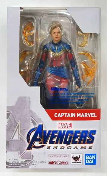 BANDAI SPIRITS S.H.Figuarts 어벤져스 엔드게임 캡틴 마블
